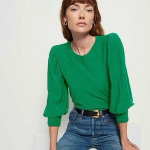 Nations LTD Loren Long Sleeve Top in Green